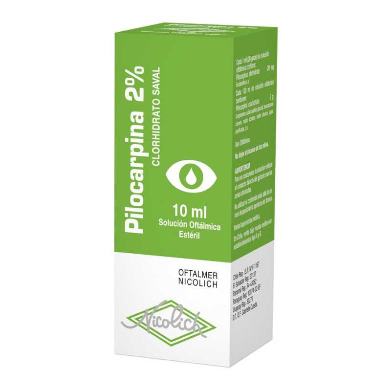 Pilocarpina 2% solucion oftalmica 10ml (Saval)
