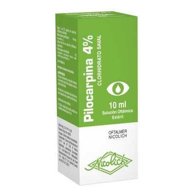 Pilocarpina 4% solucion oftalmica 10ml (Saval)
