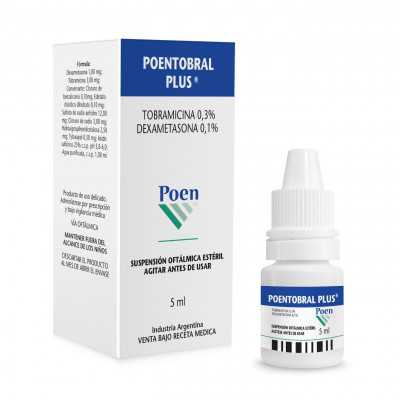 Poentobral Plus solucion oftalmica 5ml
