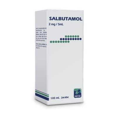 Salbutamol 2mg/5ml jarabe 120ml (Mintlab)