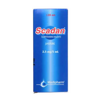 Scadan 2,5mg/5ml jarabe 120ml
