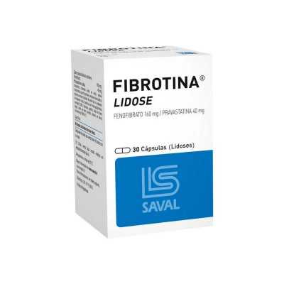 Fibrotina Lidose 160/40 x30cap