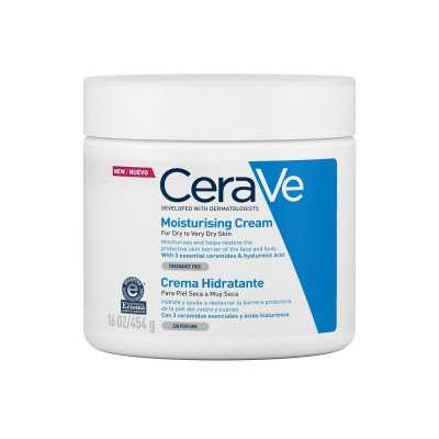 Cerave Crema hidratante piel seca 454g
