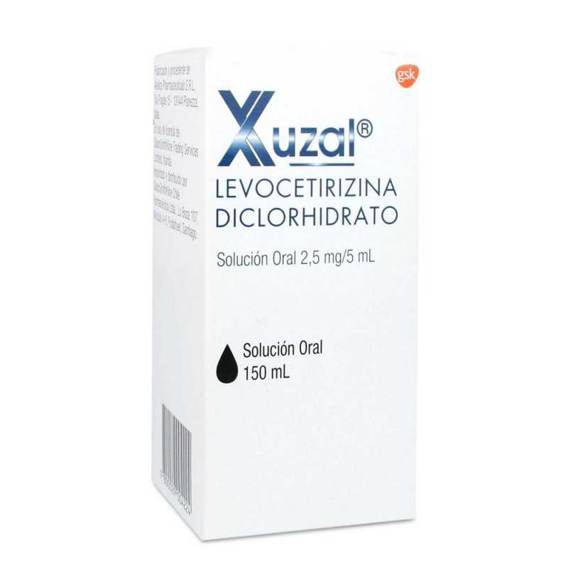 Xuzal Solucion oral 2,5mg/5ml x150ml