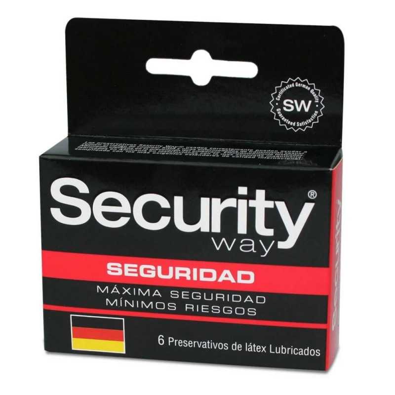 Security Way seguridad preservativos x6