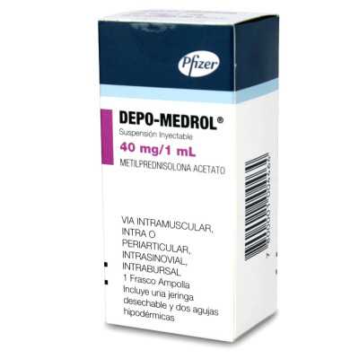 Depo Medrol suspensión inyectable 40mg/1ml (Cenabast)