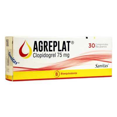 Agreplat 75 mg x30com.