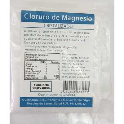Cloruro Magnesio sachet 30g (Quimnatura)