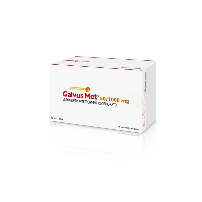 Galvus Met 50/1000 mg. X56com. (Cenabast)