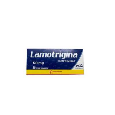 Lamotrigina 50mg x60com Iphsa (Cenabast)