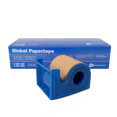 Tela Microporosa Beige con Dispensador 5cm x 9,1m. (GHC)