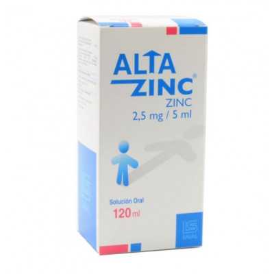Altazinc Solucion oral 2.5mg/5ml x120ml