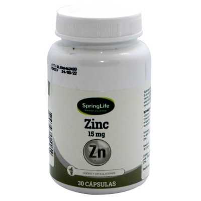Zinc 15mg springlife x30com