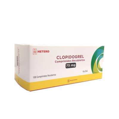 Clopidogrel 75mg x100com Seven Pharma (Cenabast)