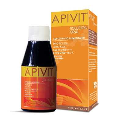 Apivit Jarabe adulto 125 ml.
