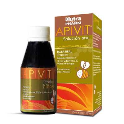 Apivit Jarabe niño 125 ml.