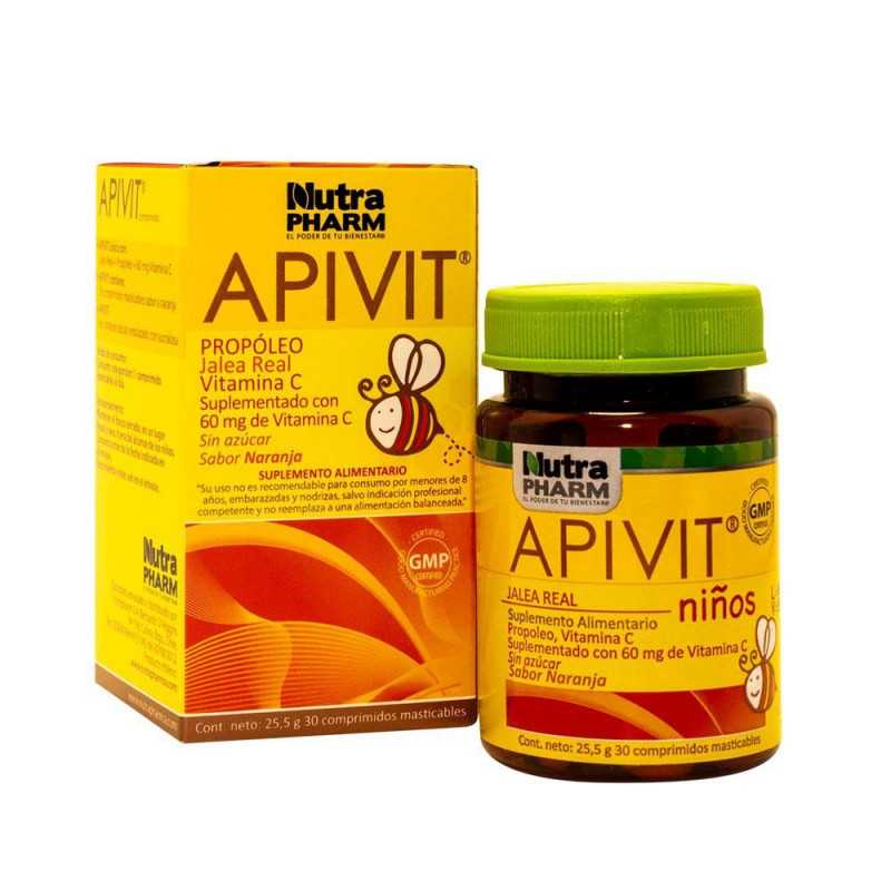 Apivit Niño masticable 30com