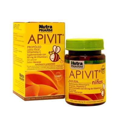 Apivit Niño masticable 30com