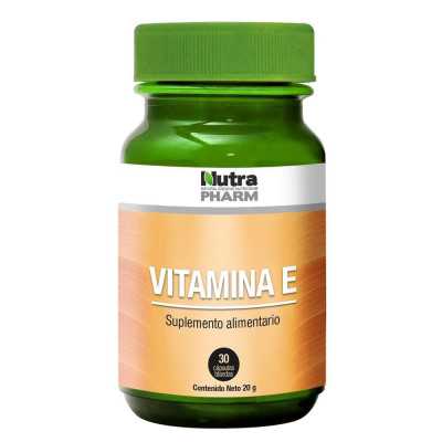 Vitamina E 400 ui x30cap (Nutrapharm)