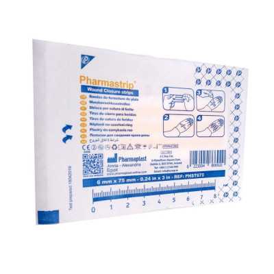 Pharmastrip Sutura adhesiva para heridas 6x75 mm