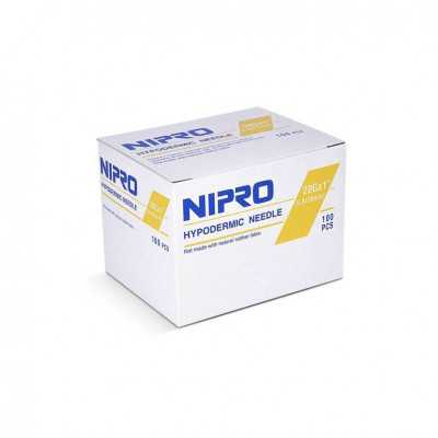 Aguja Hipodermica 20gx1" x100 (Nipro)