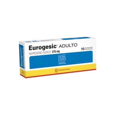 Eurogesic 275mg x10com