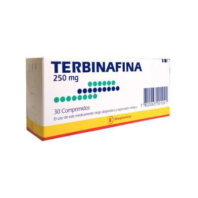 Terbinafina 250mg x28com. (Mintlab)