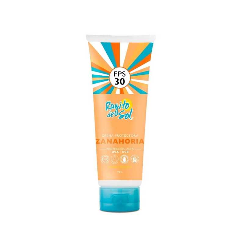 Rayito de sol FPS30 con zanahoria pomo 90g