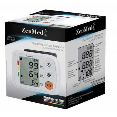 Tensiometro de muñeca bp-186w (Zenmed)