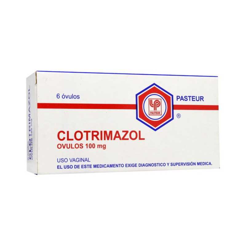 Clotrimazol 100mg x6ovulos (Pasteur)