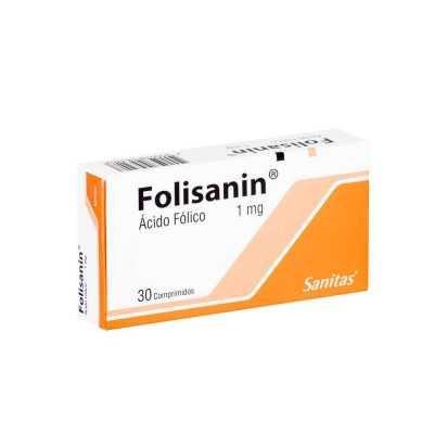 Folisanin 1mg x30com.