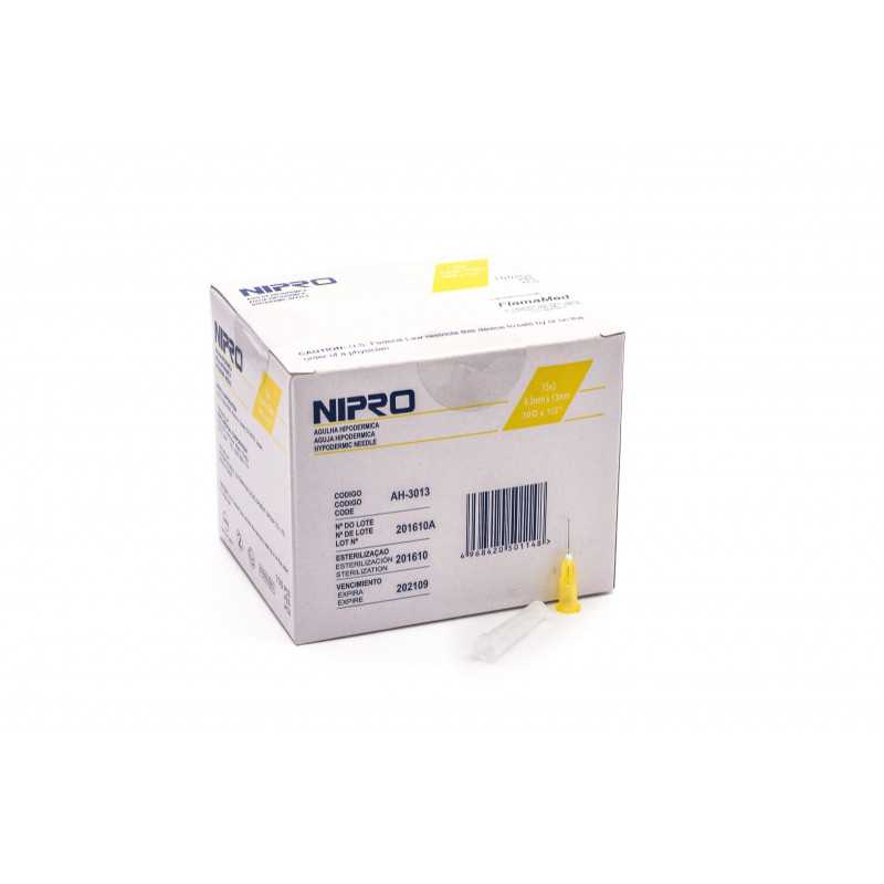 Aguja Hipodermica 30gx1/2" x100 (Nipro)