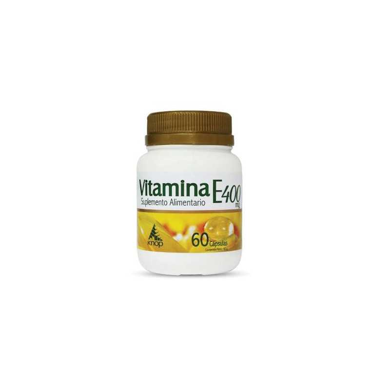 Vitamina E 400mg x60cap (Knop)