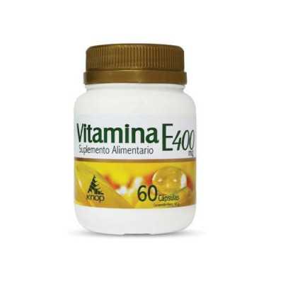 Vitamina E 400mg x60cap (Knop)