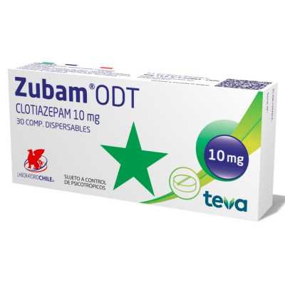 Zubam ODT 10mg x30com.