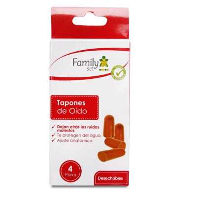 Tapones de oido x4 pares (Family Set)