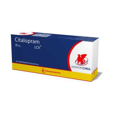 Citalopram 20mg x30com Chile (Cenabast)