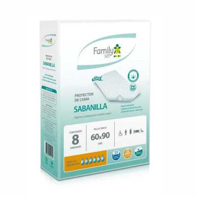 Sabanilla Protector cama 90x60cm x8 (Family Set)