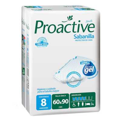 Sabanilla Protector cama 90x60cm x8 (Proactive)