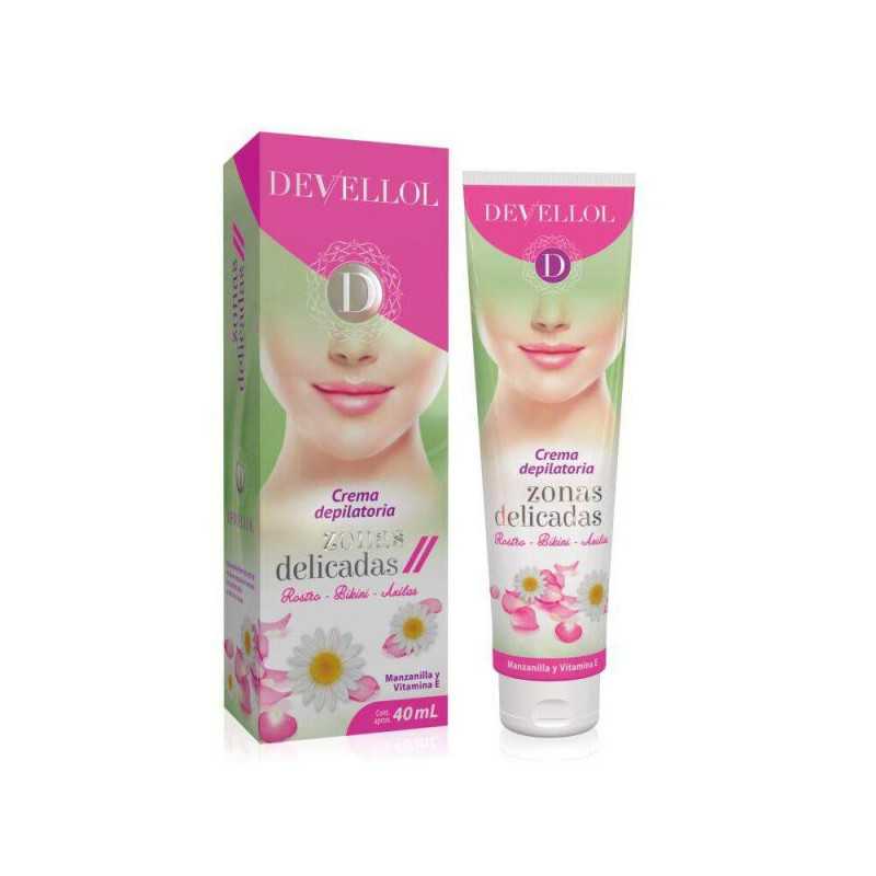 Devellol Crema depilatoria zonas delicadas 40ml