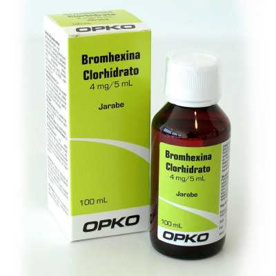 Bromhexina Jarabe 4mg/5ml x100ml Opko (Cenabast)