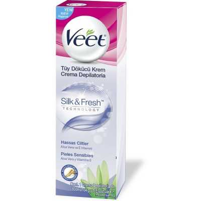 Veet Crema depilatoria piel sensible 200ml