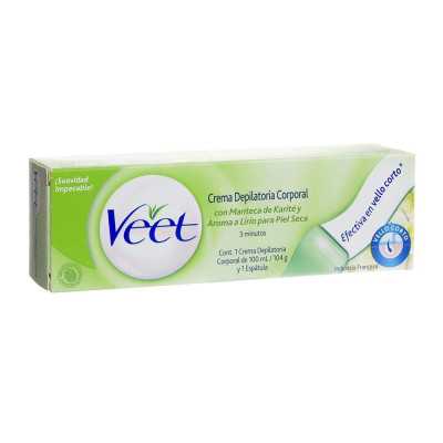 Veet Crema depilatoria piel seca 100ml