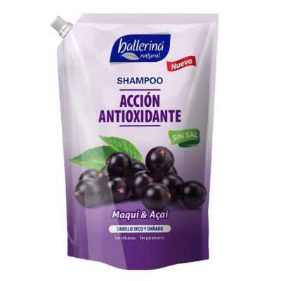 Ballerina Shampoo sin sal maqui acai dp 900ml
