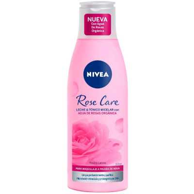 Nivea Limpieza facial tónico rosas 2en1 200 ml