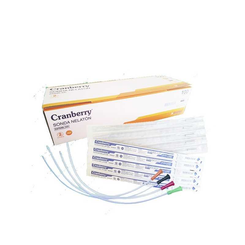 Sonda Nelaton nº 16 caja x 100 (Cranberry)