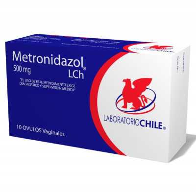 Metronidazol Ovulos 500mg x10 Chile (Cenabast)