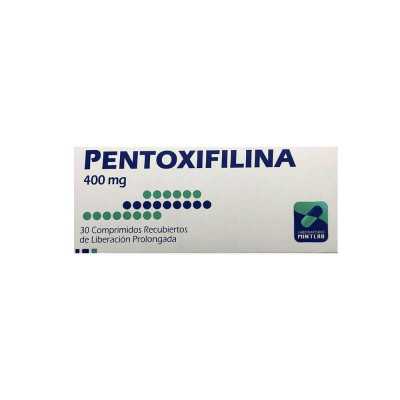 Pentoxifilina 400mg x30com. (Mintlab)