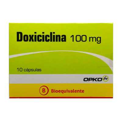 Doxiciclina 100mg x10com. (Opko)