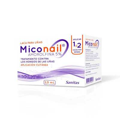 Miconail 5% kit trat. Uñas 2,5ml
